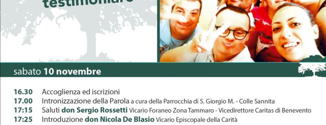 Colle Sannita| Il 3° convegno delle Caritas Parrocchiali sul tema “Con i giovani per sognare, rischiare e testimoniare”