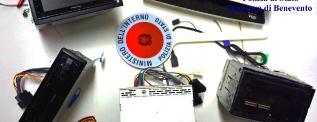 Benevento| Furti nelle auto, la Polizia di Stato arresta due ladri seriali