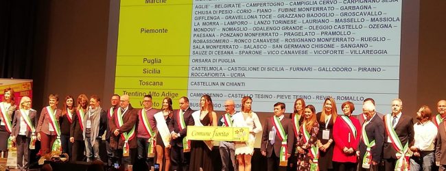 Ginestra degli Schiavoni premiata all’edizione 2018 del Concorso Nazionale Comuni Fioriti.