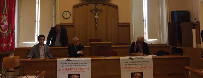 Benevento| Acqua bene comune,verso il referendum