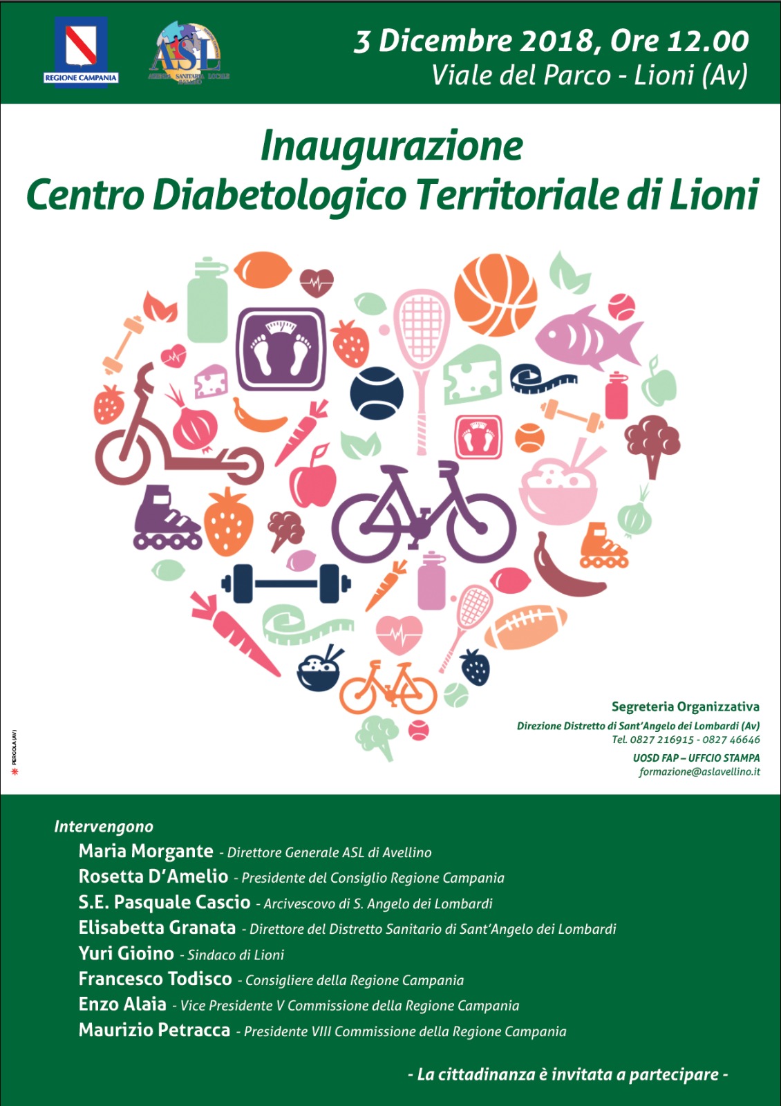 Lioni| Lunedì s’inaugura il centro diabetologico territoriale