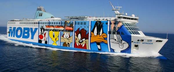 Moby annuncia 6500 partenze nel 2019 per raggiungere Sardegna, Sicilia e Corsica