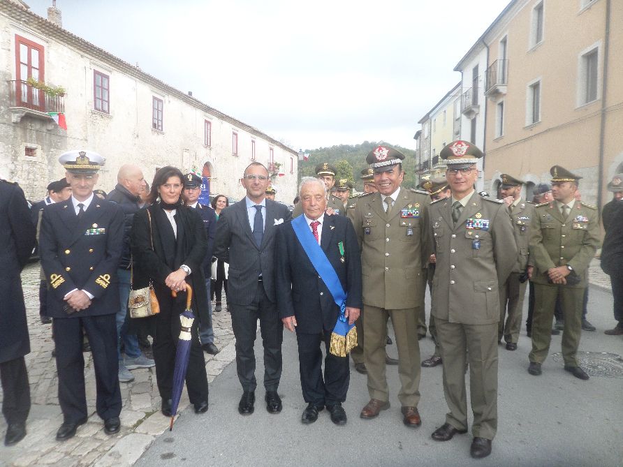 Santa Croce Del Sannio svoltasi la giornata dedicata alle Forze Armate e ai Caduti di tutte le guerre.