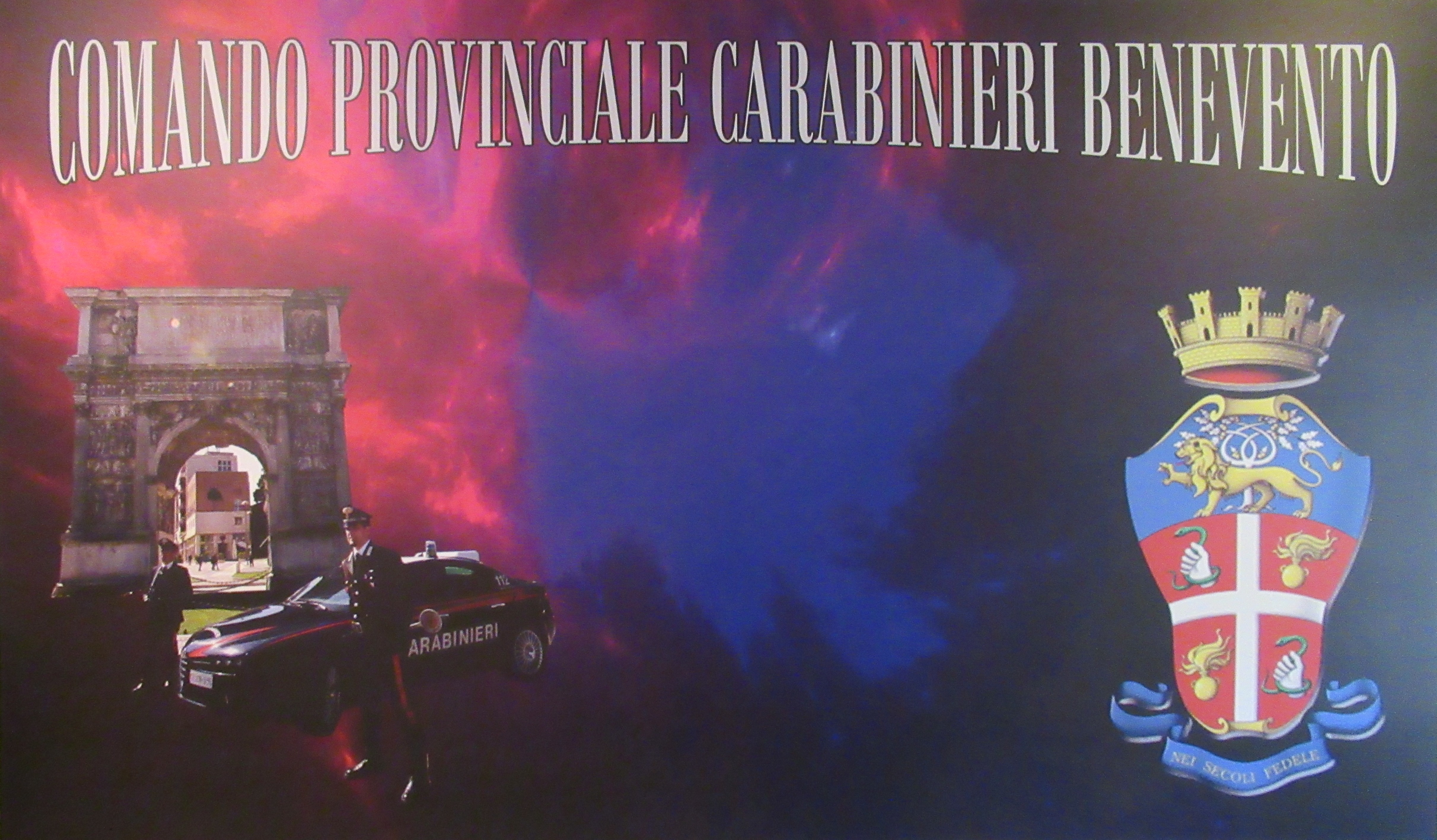 Benevento| Carabinieri: si presenta il calendario storico dell’Arma 2019