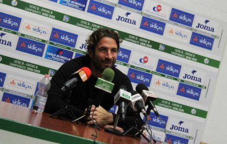 Avellino, Sforzini in conferenza stampa: “Adesso viene il bello”
