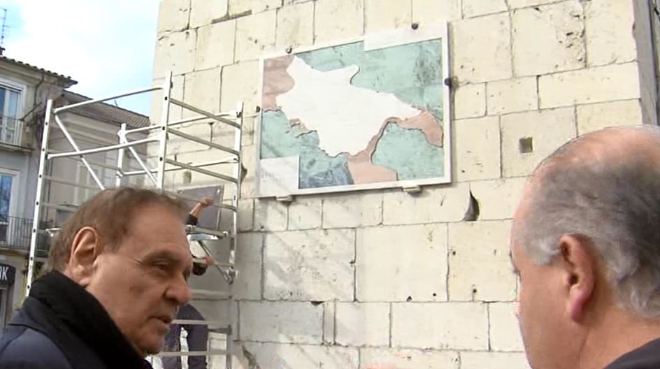 Benevento| Riconsegnati alla città i due pannelli del Campanile Santa Sofia