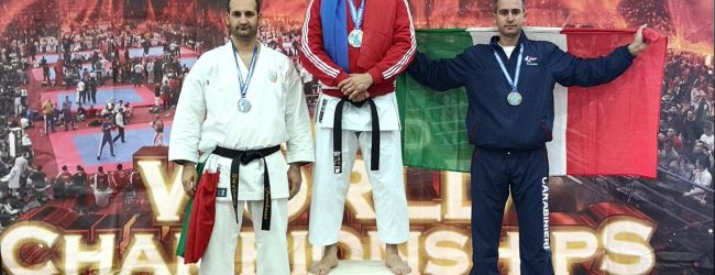 Grottaminarda| Campionati del Mondo di Arti Marziali, carabinieri sul podio con Pinto