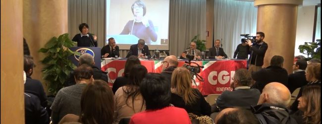 Benevento| Lavoro e criminalità, Landini critica le scelte del Governo