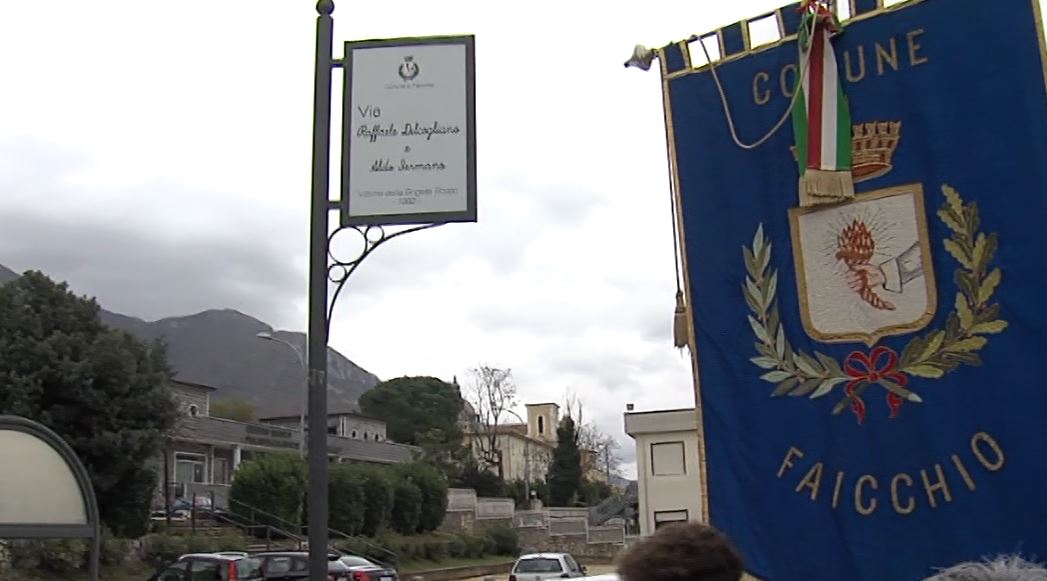 Faicchio| Intitolazione strada a Raffaele Delcogliano e Aldo Iermano