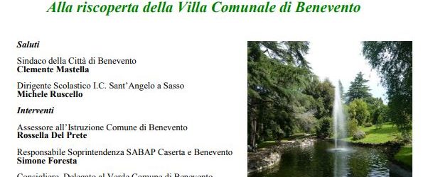 Benevento| Festa Nazionale dell’Albero, domani presentazione di un progetto all’ I.C. Sant’Angelo a Sasso
