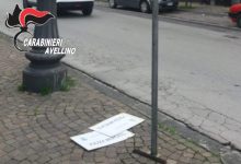 Montoro| Danneggia i cartelli stradali con una spranga, denunciato 40enne