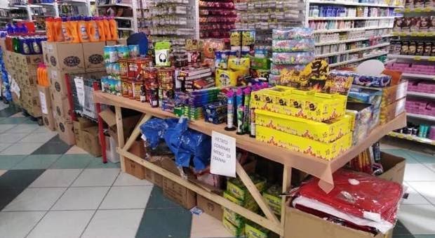 Avellino| Sequestrati 580 Kg di fuochi d’artificio in un negozio cinese