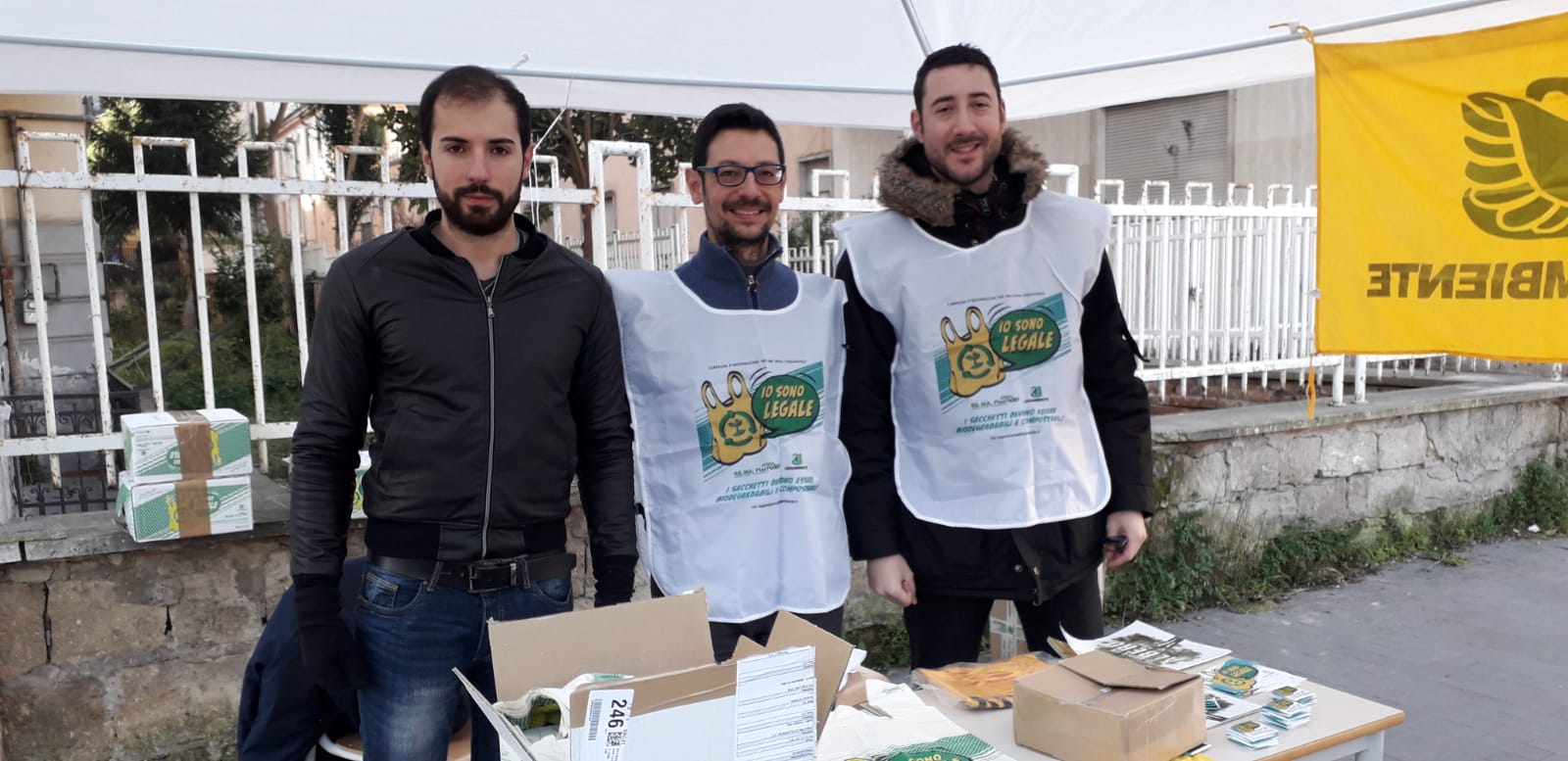 “Io sono legale”, a Benevento stop al racket degli shopper illegali