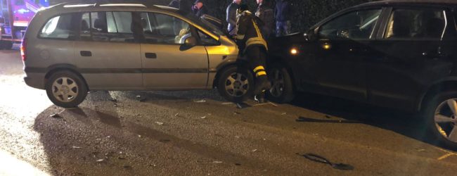 Benevento| Scontro tra due auto in contrada Epitaffio