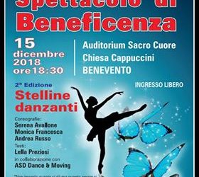 Benevento| Seconda Edizione di “Stelline Danzanti per FOP” all’insegna della beneficenza