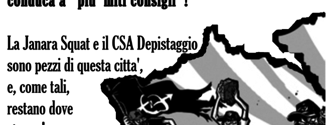 Benevento| Depistaggio e Janara Squat: iniziative comuni contro la “barbarie capitalista”