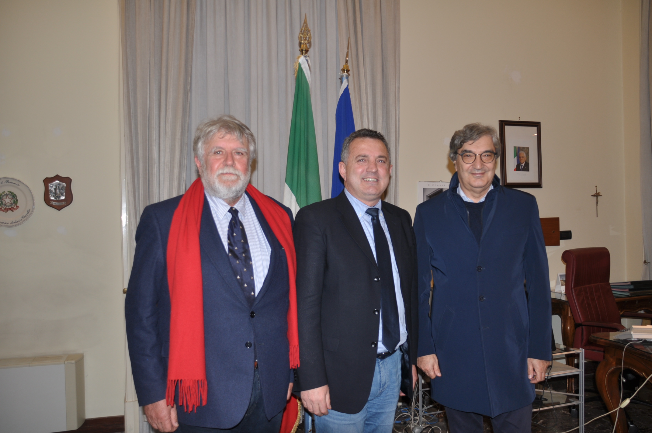 Benevento| Il Presidente della Provincia Di Maria incontra il Prefetto