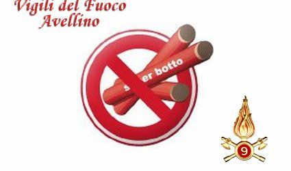 Avellino| Fuochi pirotecnici e botti, le raccomandazioni dei Vigili del fuoco