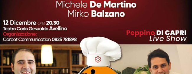 Avellino|Cena spettacolo di Totalife, Teatro Gesualdo ristorante stellato per una notte