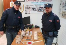 Benevento| Artifici pirotecnici e munizioni sequestrati dalla Polizia
