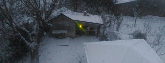 Arriva la neve nel Sannio:allerta meteo per le prossime ore