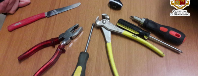Telese Terme| Denunciato un pregiudicato napoletano per possesso di oggetti atti allo scasso
