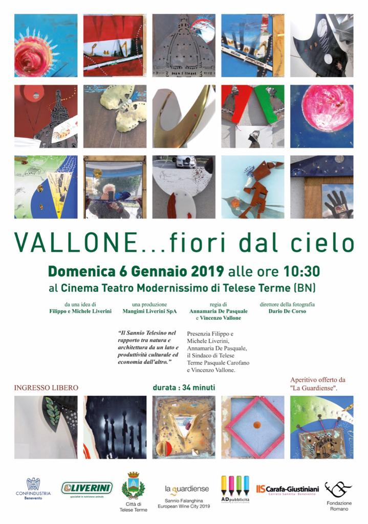 Telese Terme| Mangimi Liverini: il 6 gennaio la proiezione del documentario “Vallone…Fiori del Cielo”