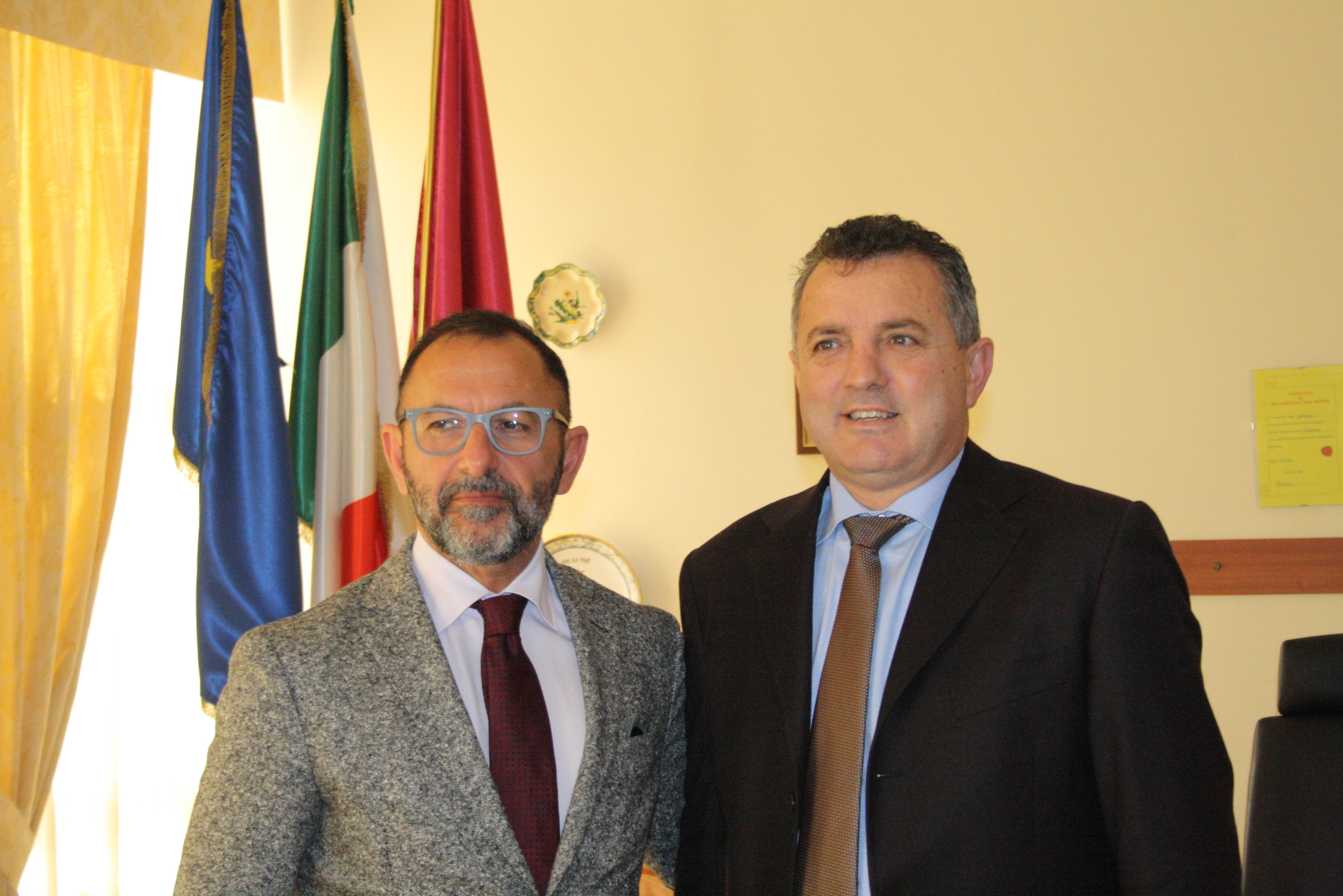 Benevento| Il Presidente Di Maria incontra il Questore Bellassai