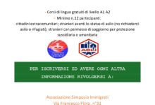 Benevento| “Simposio Immigrati”, al via il nuovo corso di lingua italiana per stranieri