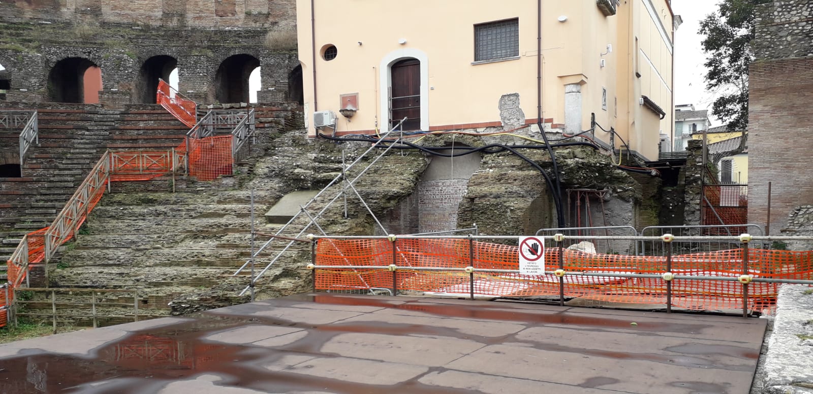 Benevento| Riprendono i lavori al Teatro Romano