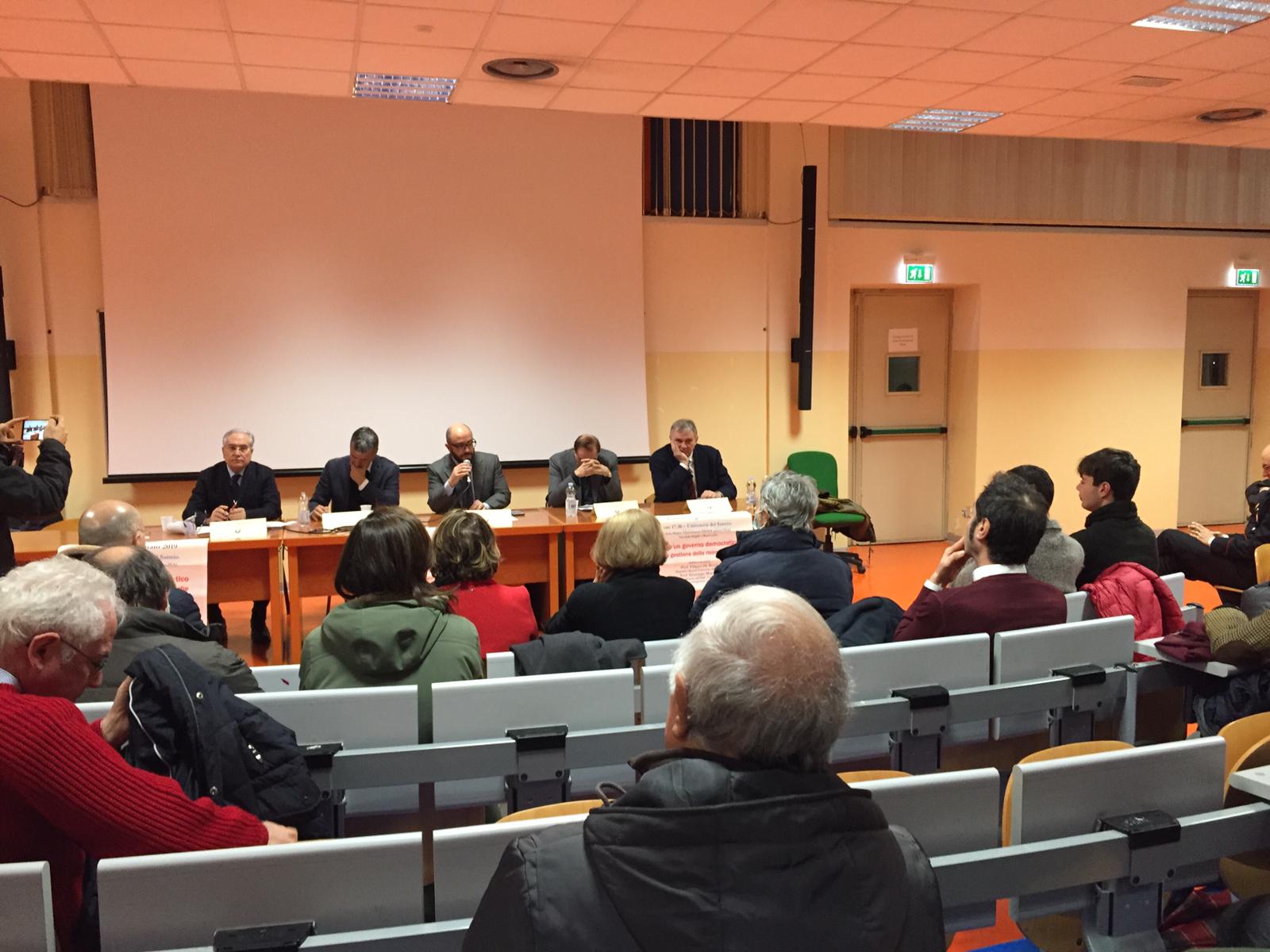 Benevento| Gestione pubblica dell’acqua,incontro al DEMM
