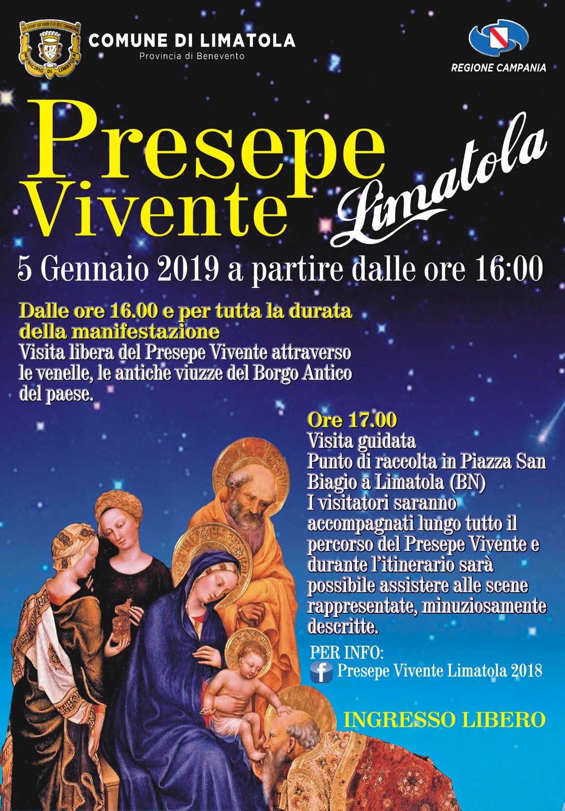 Limatola| Dopo dieci anni torna il Presepe Vivente