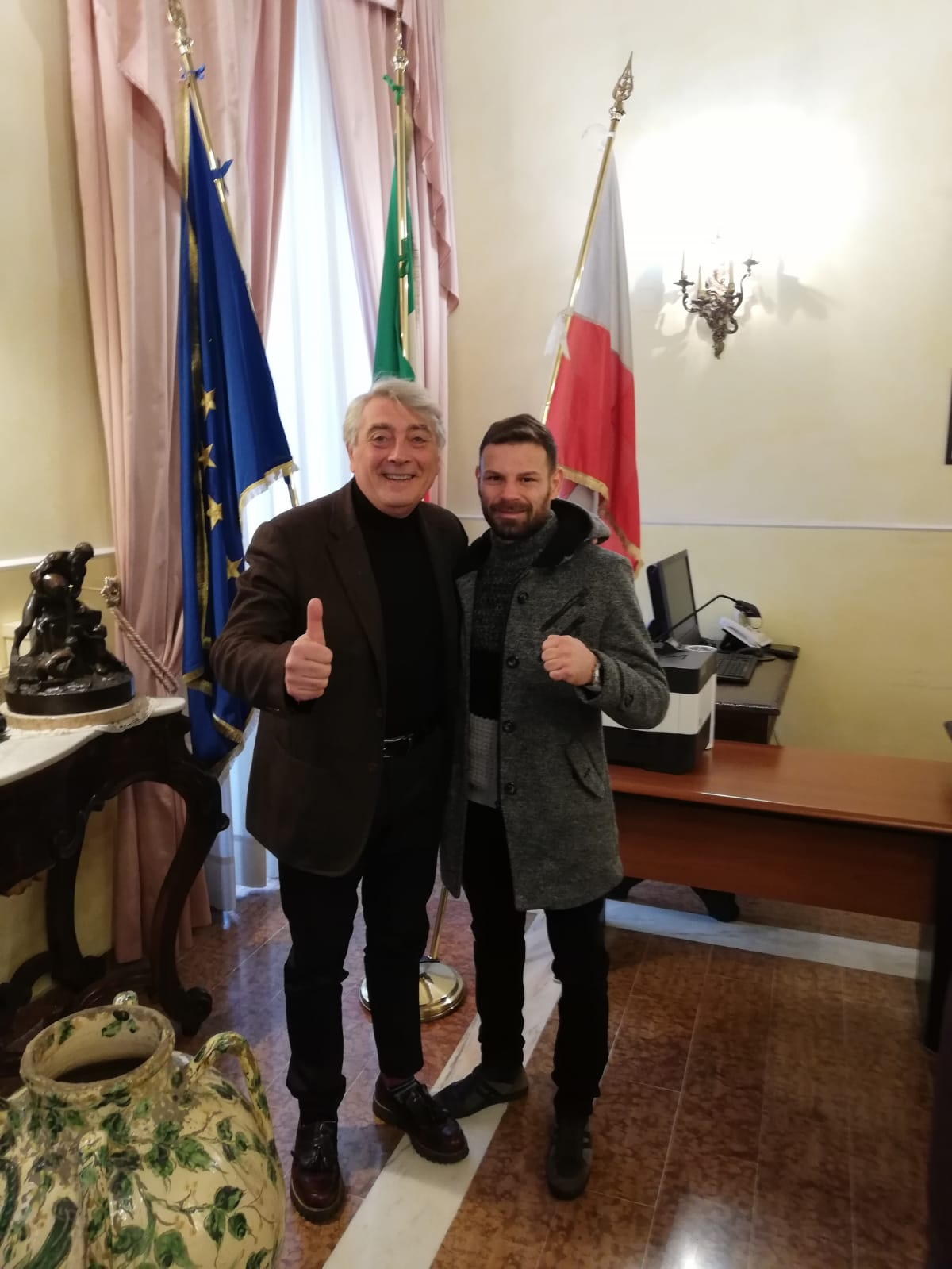 Avellino| Biancardi incontra Tommasone: orgoglio d’Irpinia, tutti a tifare per lui