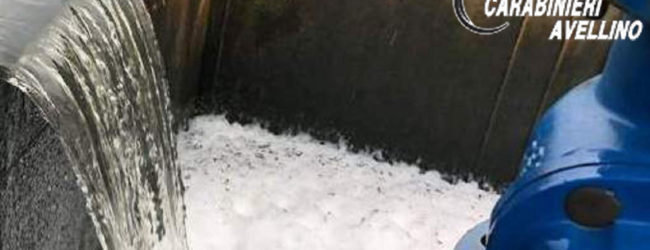 Nusco|Schiuma e colorazione anomala nelle acque dell’Ofanto, denunciate 2 persone