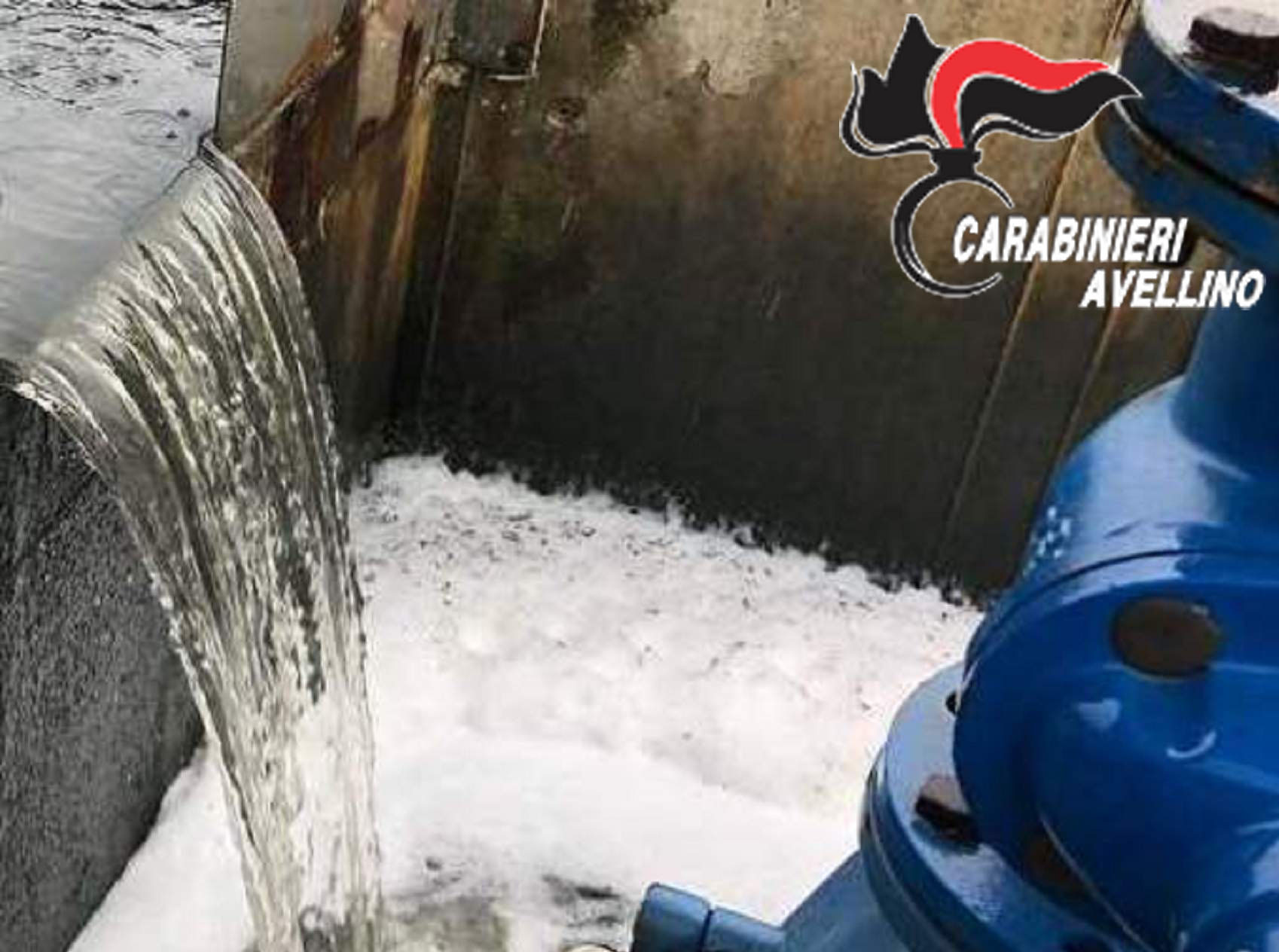 Nusco|Schiuma e colorazione anomala nelle acque dell’Ofanto, denunciate 2 persone