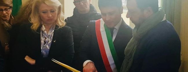 Rubano ricevuto dal Ministro Salvini