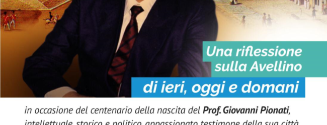 Avellino| Ossigeno ricorda il professore Giovanni Pionati nel centenario dell nascita