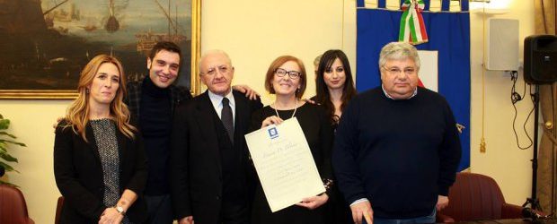 Franca Di Blasio è la donna dell’anno 2018 anche per la Regione Campania