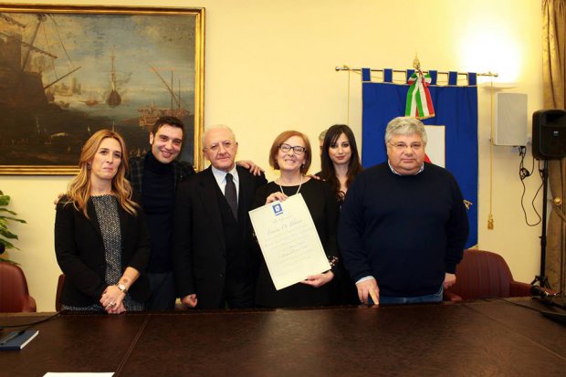 Franca Di Blasio è la donna dell’anno 2018 anche per la Regione Campania