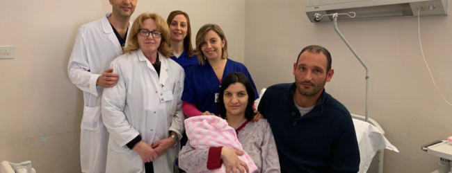 Solofra| E’ nata Gerarda, in Irpinia il primo fiocco del 2019 è rosa