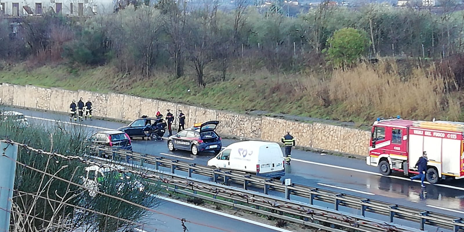 Scontro tra due auto sulla Telesina,due donne ferite