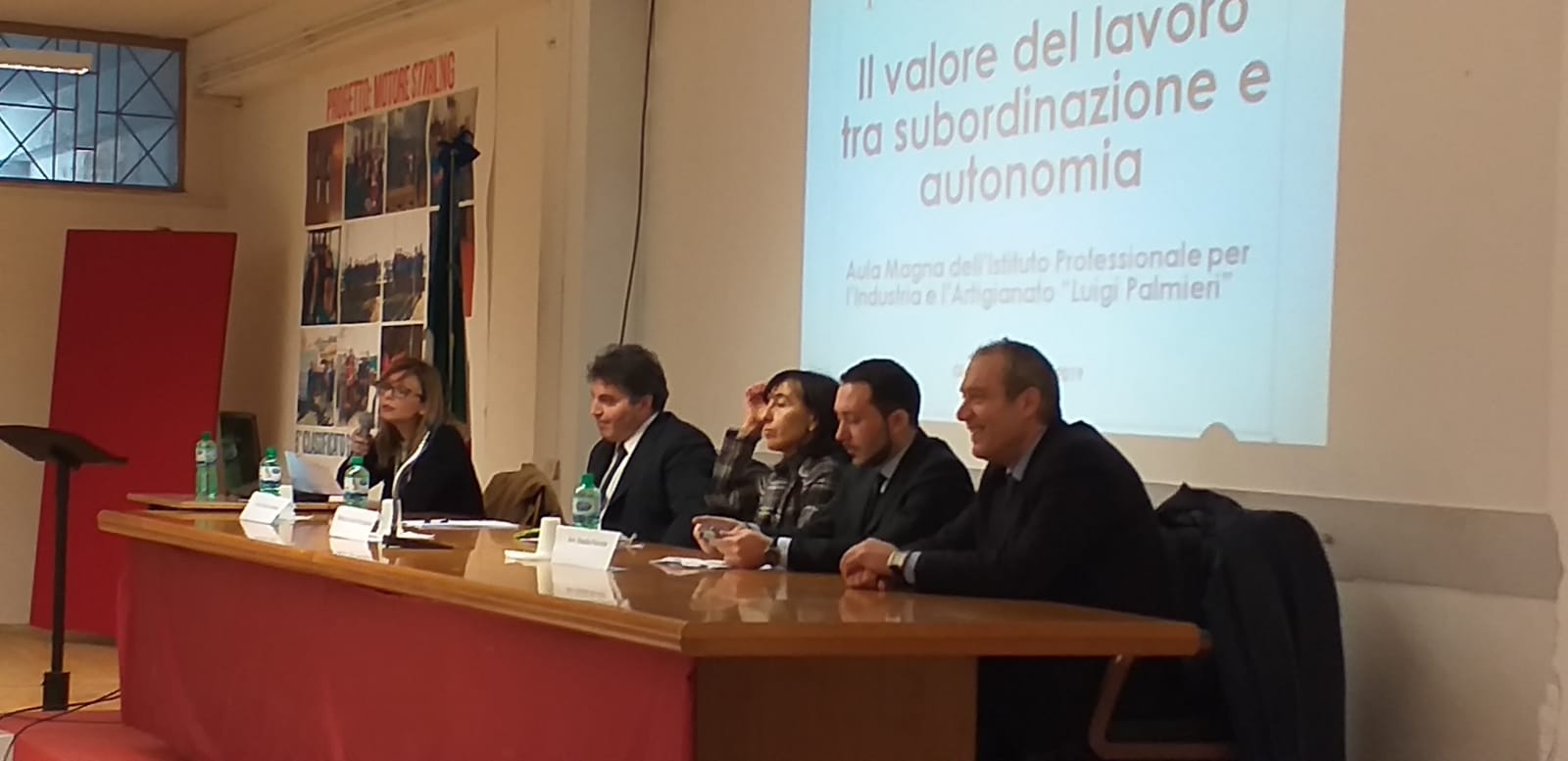 All’Istituto Professionale Palmieri di Benevento si è discusso sul tema “Il valore del lavoro tra subordinazione e autonomia”