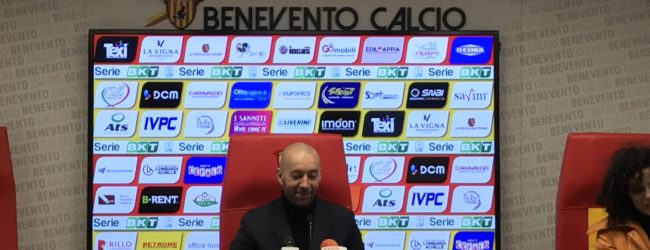 Benevento, Bucchi: “La squadra è matura. Siamo diversi dal passato, questo è un gruppo forte”