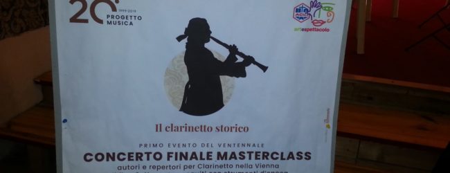 Airola| Clarinetto storico, ouverture per il ventennale di “Progetto Musica”