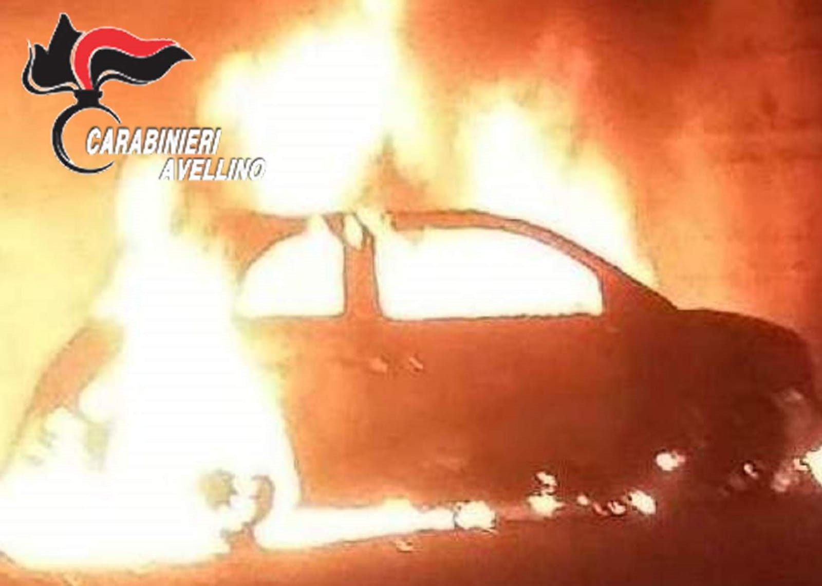 Taurano| Fiat 500 data alle fiamme nella notte, un altro veicolo incendiato in 2 giorni