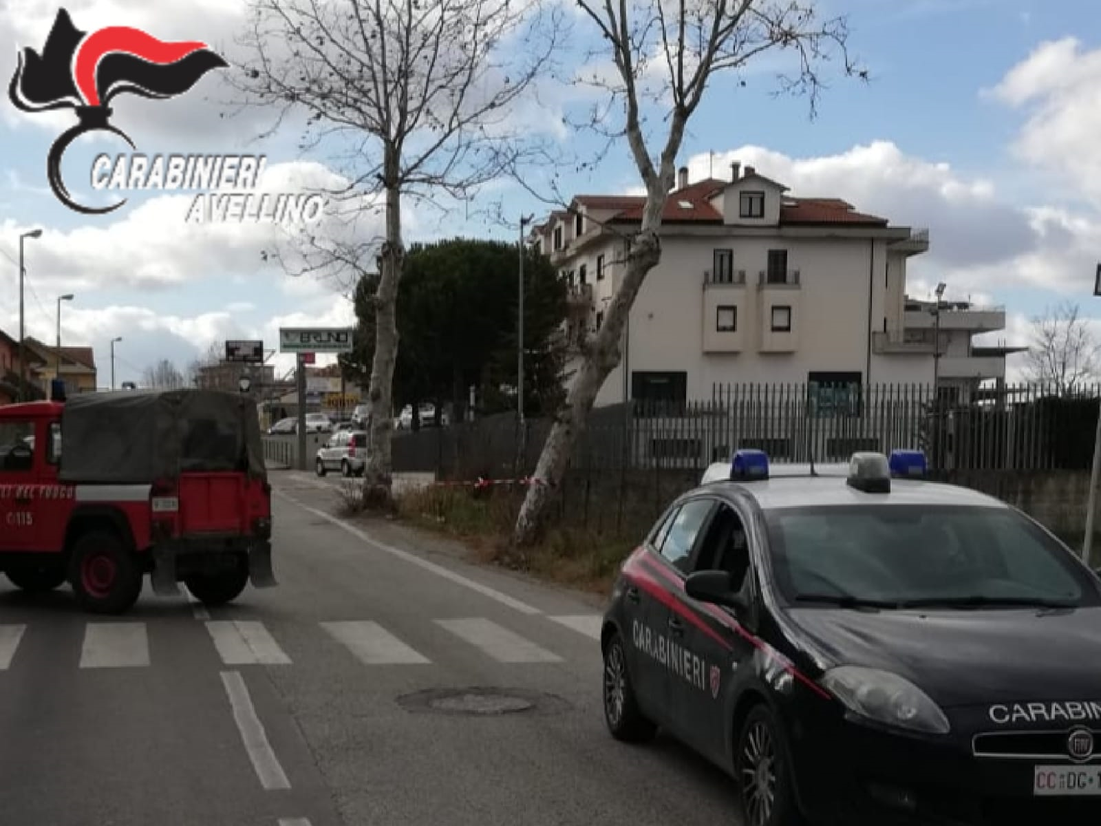 Grottaminarda| Fuga di gas in via Fontanelle, strada chiusa al traffico
