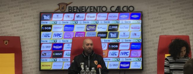 Benevento, Bucchi: “Vincere solo il derby non basta. Serve continuità”