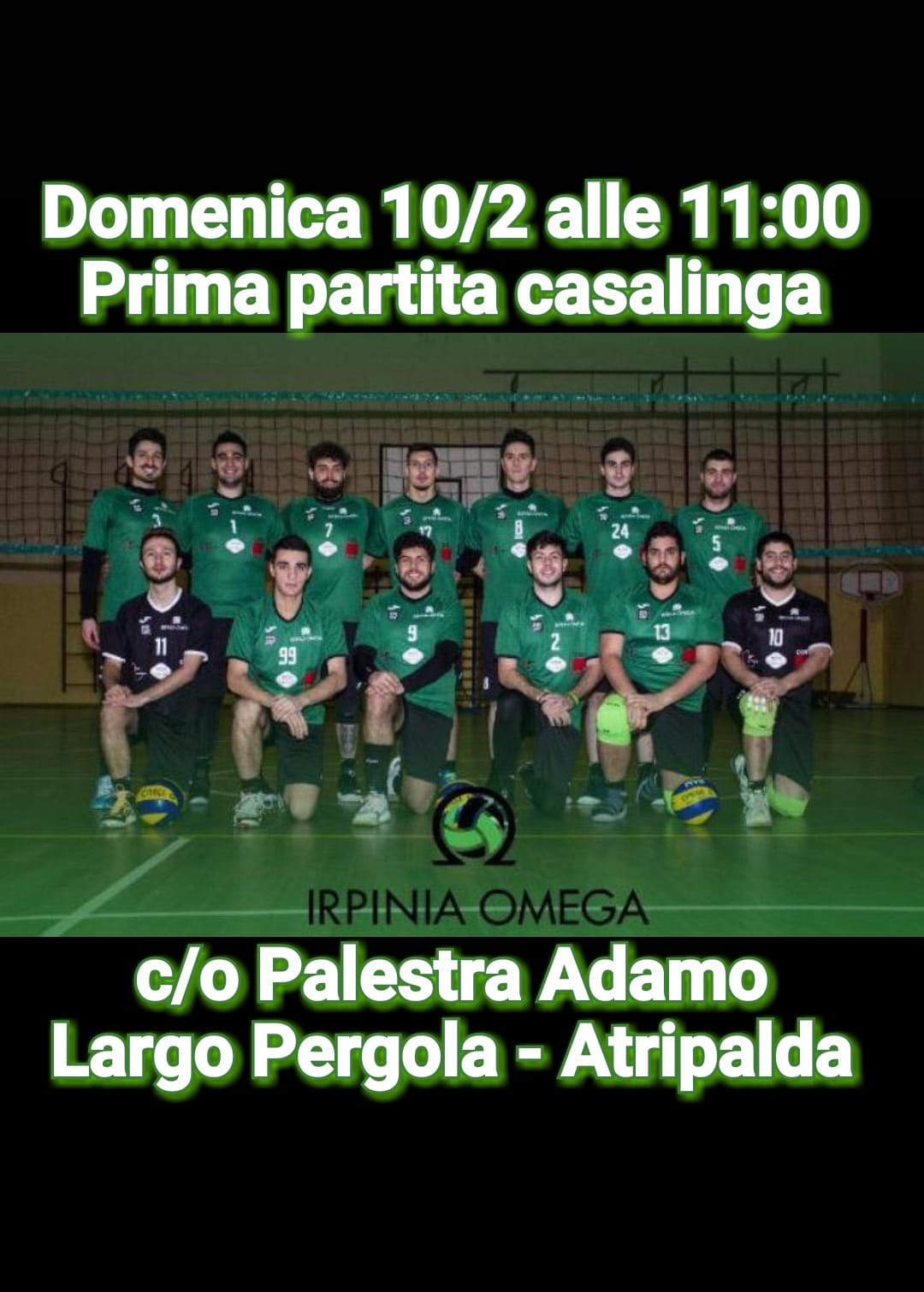 Atripalda| Volley, prima in casa per l’Irpinia Omega: domani c’è il Caffè Vergnano