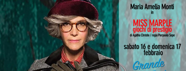 Avellino| Teatro Gesualdo, domani un classico di Agatha Christie con Maria Amelia Monti