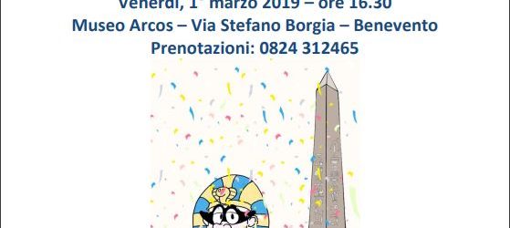 Benevento| “Carnevale alla Sezione Egizia”, venerdi evento per i bambini al Museo Arcos